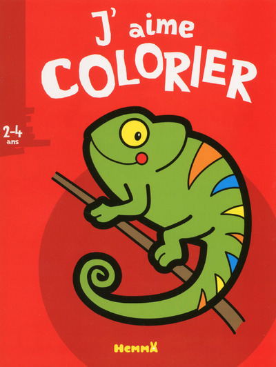 J'aime colorier (2-4 ans) (Caméléon)