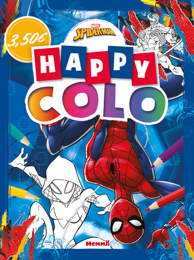 Marvel Spider-Man - Happy colo (Ghost-Spider et Spider-Man)