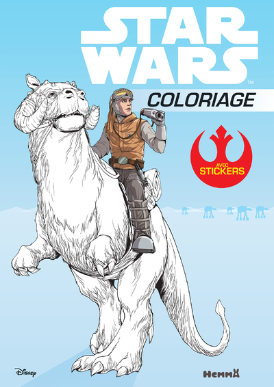 Disney Star Wars Coloriage avec stickers