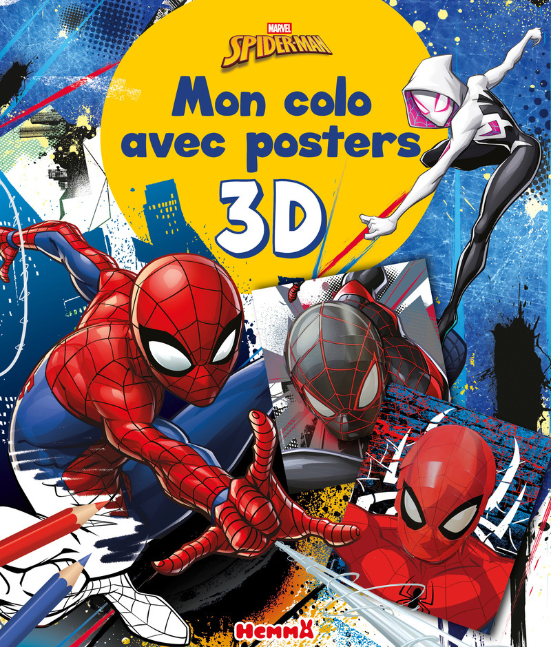 Marvel Spider-Man - Mon colo avec posters 3D