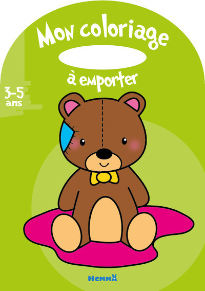 Mon coloriage à emporter (3-5 ans) (Ourson)