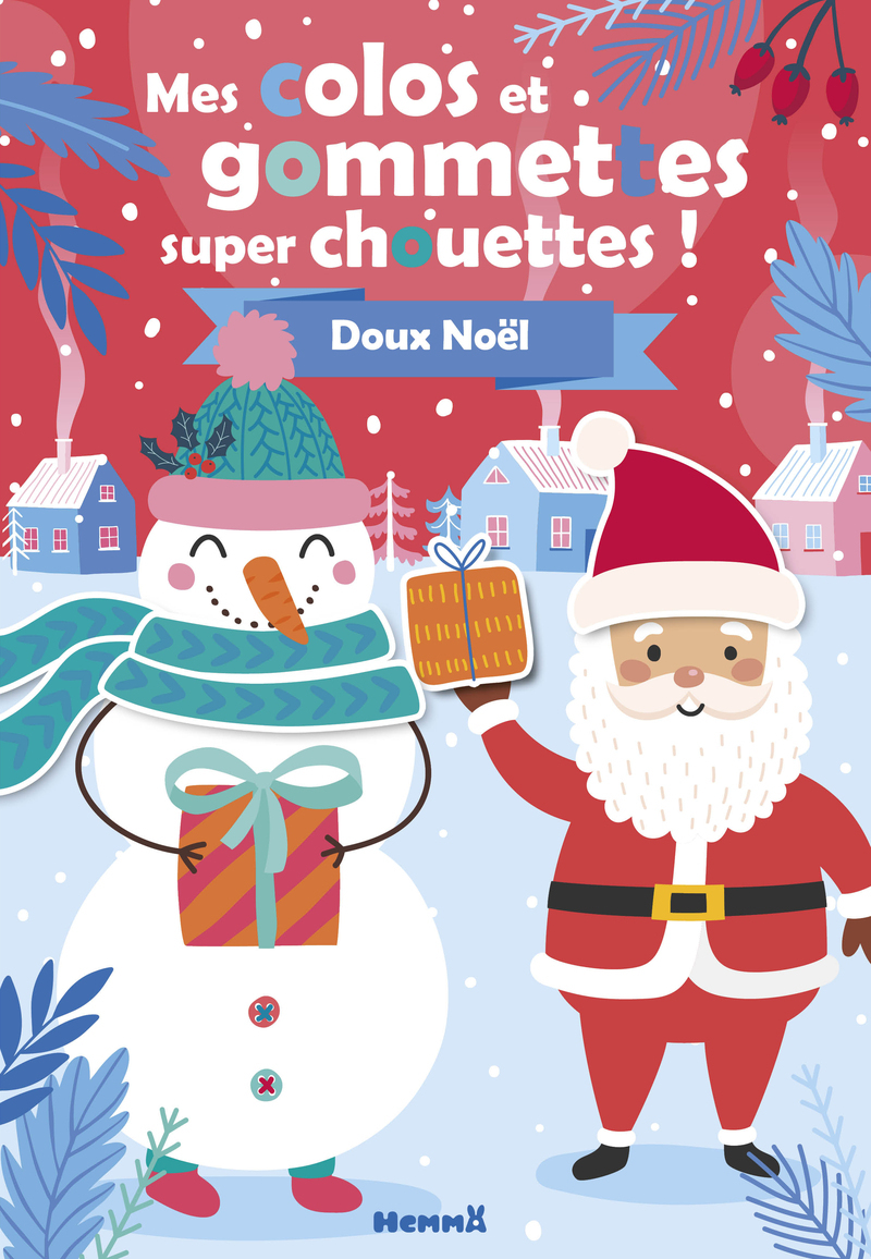 Mes colos et gommettes super chouettes ! Doux Noël