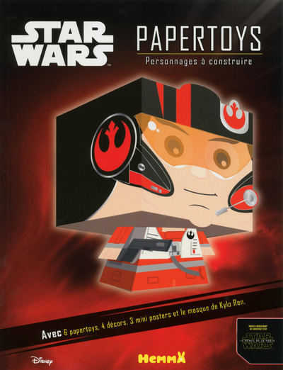 Disney Star Wars Papertoys Personnages à construire (Voyage vers l'Episode VII)