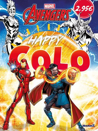 Marvel Avengers - Happy colo (Iron Man et Dr Strange)