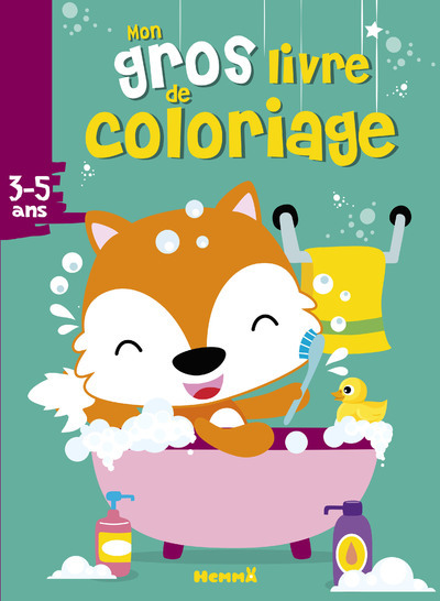 Mon gros livre de coloriage (Renard) (3-5 ans)