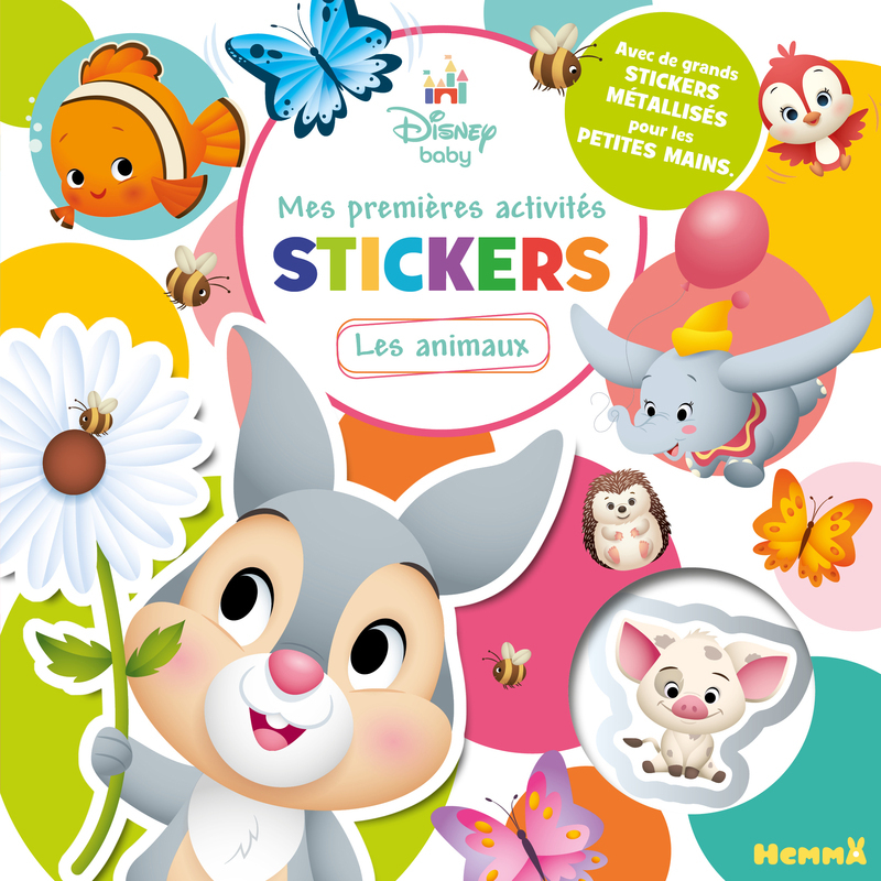 Disney Baby - Mes premières activités stickers - Les animaux