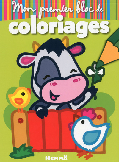 Mon premier bloc de coloriages (Animaux de la ferme)