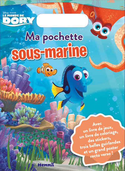 Le monde de Dory Ma pochette sous-marine