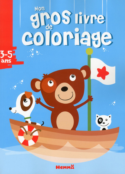 Mon gros livre de coloriage (3-5 ans) (Ours)
