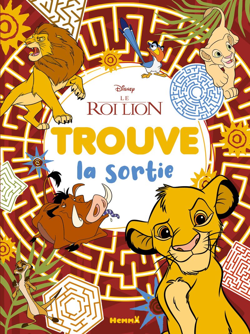 Disney Le Roi Lion - Trouve la sortie