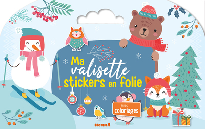 Ma valisette stickers en folie (Noël)
