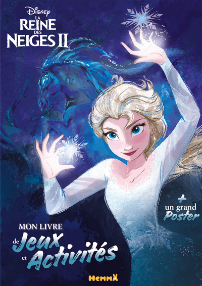 Disney La Reine des Neiges 2 Mon livre de jeux et activités + un grand poster