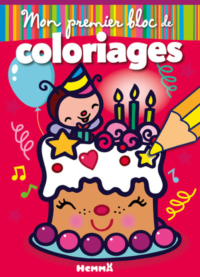 Mon premier bloc de coloriages (Anniversaire)