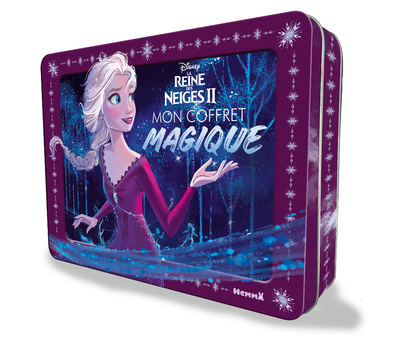 Disney La Reine des Neiges 2 - Mon coffret magique (Elsa robe mauve)