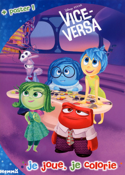 Disney Vice-Versa Je joue, je colorie + Poster !