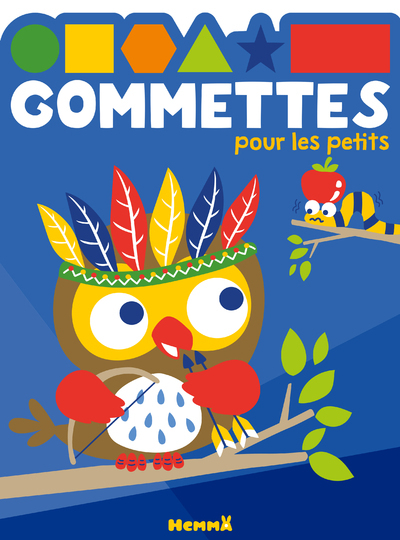 Gommettes pour les petits (Hibou)