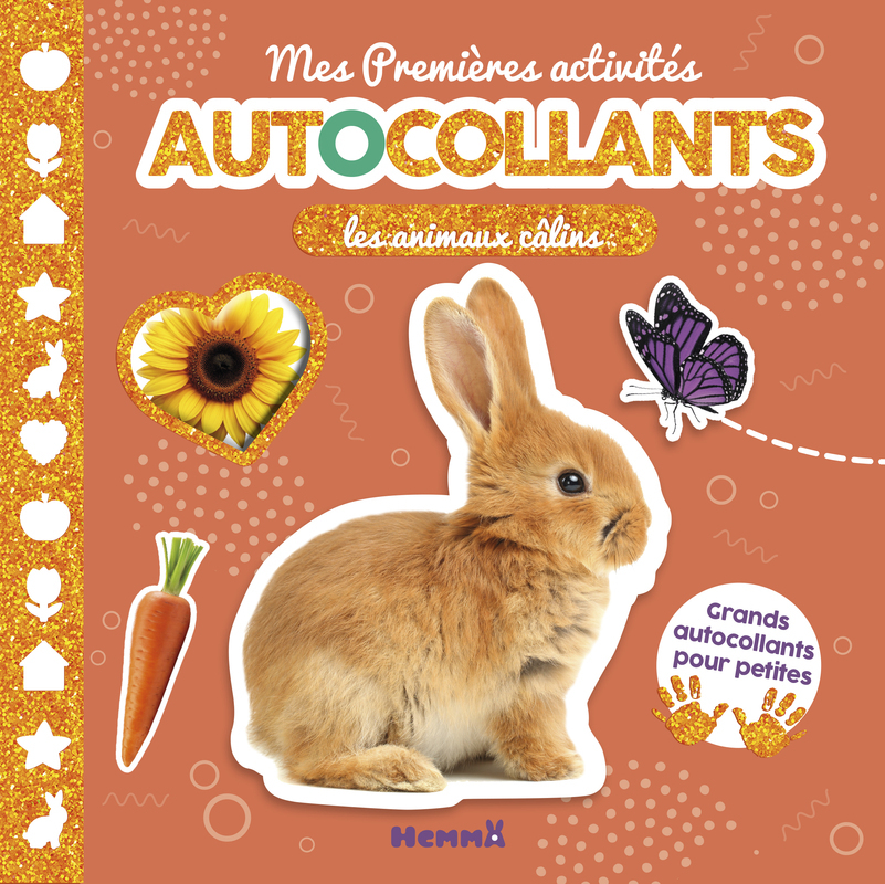 Mes premières activités - Autocollants - Les animaux câlins