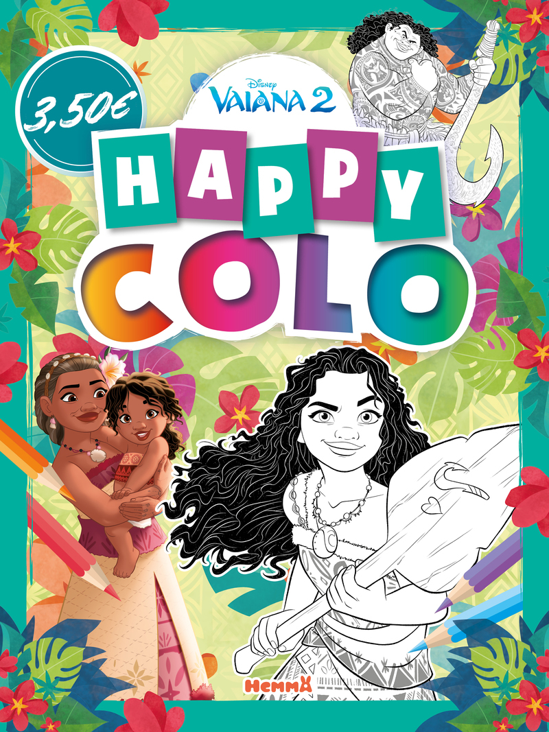 Disney Vaiana 2 - Happy colo (Vaiana famille)