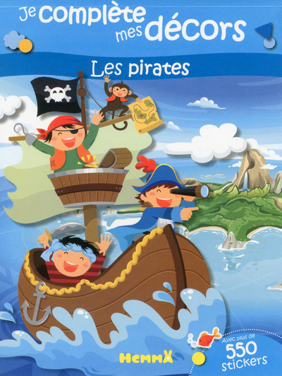 Je complète mes décors Les pirates