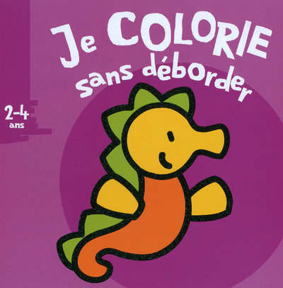 Je colorie sans déborder (2-4 ans) hypocampe