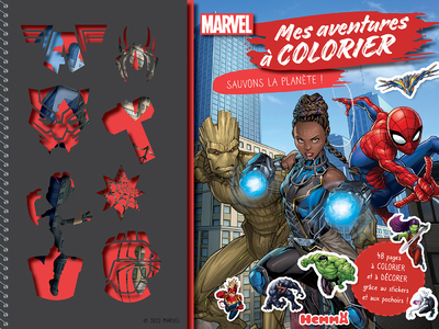 Marvel - Mes aventures à colorier - Sauvons la planète !