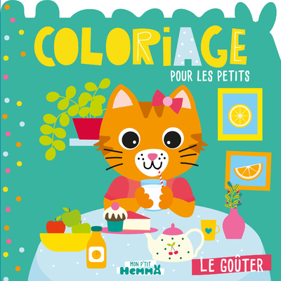 Mon P'tit Hemma - Coloriage pour les petits - Le gouter
