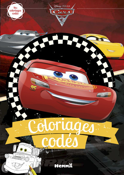 Cars 3 Coloriages codés