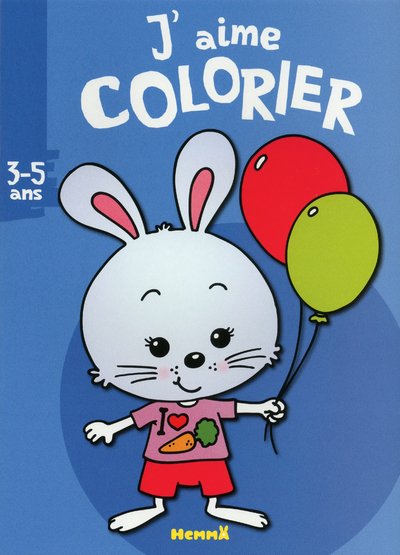 J'aime colorier (3-5 ans) (lapin)