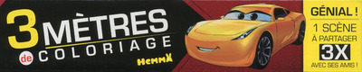 Cars 3 3 mètres de coloriage