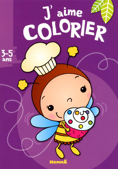 J'aime colorier (3-5 ans) (Abeille Cupcake)