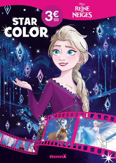 Disney La Reine des Neiges - Star Color (Elsa magie)
