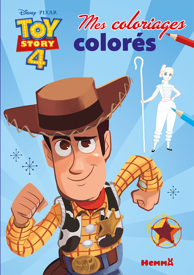 Disney Toy Story 4 Mes coloriages colorés