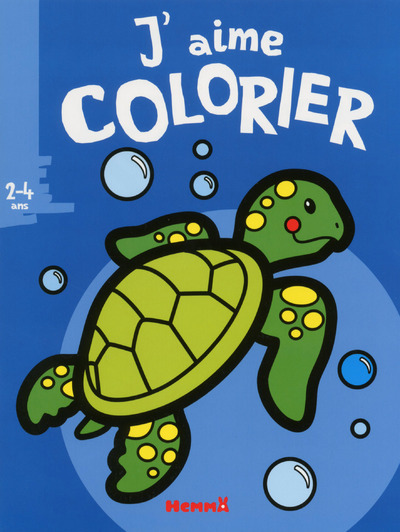 J'aime colorier (2-4 ans) (Tortue)