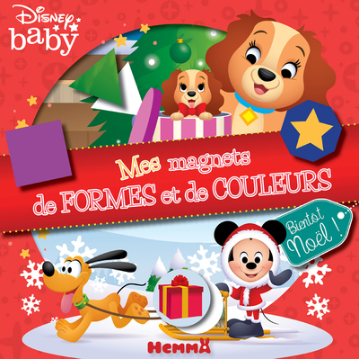 Disney Baby - Mes magnets de formes et de couleurs - Bientôt Noël !