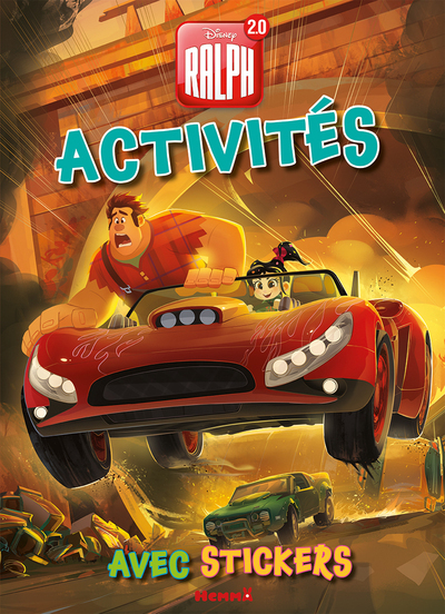 Disney Ralph 2.0 Activités avec stickers