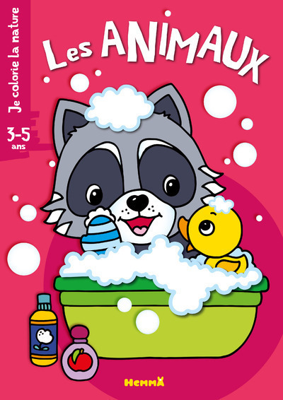 Je colorie la nature (3-5 ans) Les animaux