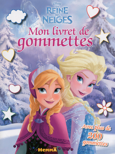 Disney la reine des neiges mon livret de gommettes