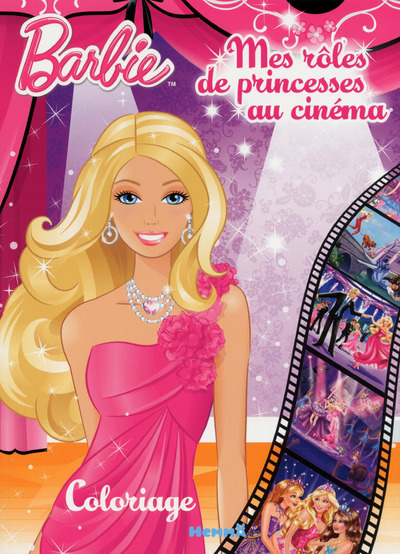 Barbie coloriage mes roles de princesses au cinéma