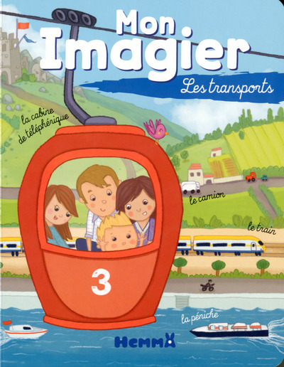 Mon imagier - Les transports