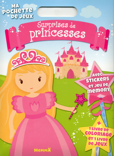 Ma pochette de jeux Surprises de princesses