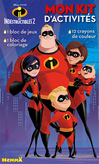 Disney Les Indestructibles 2 Mon kit d'activités