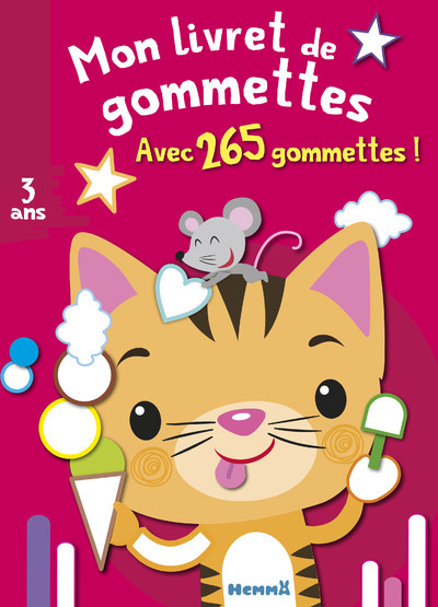 Mon livret de gommettes (Chat)