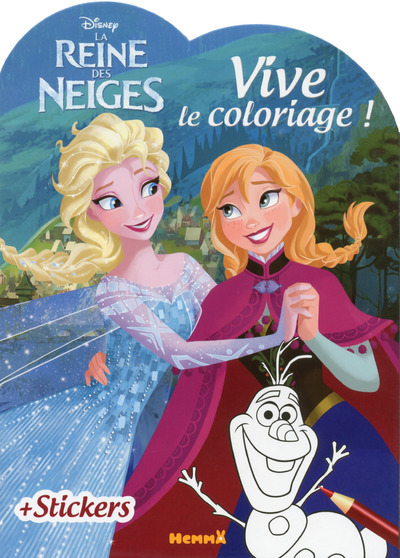 Disney La Reine des Neiges Vive le coloriage ! (Danse)