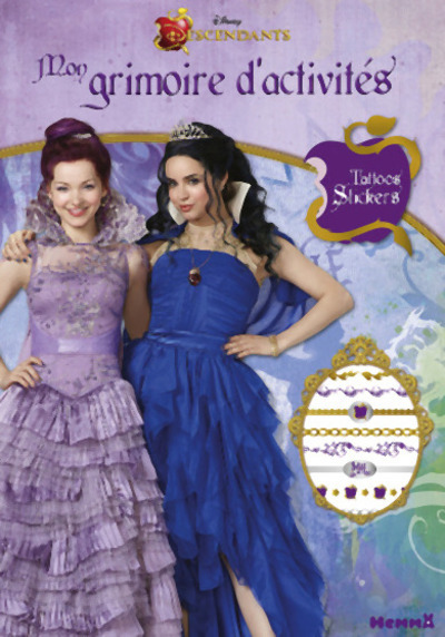 Disney Descendants Mes activités ensorcelées Avec tattoos