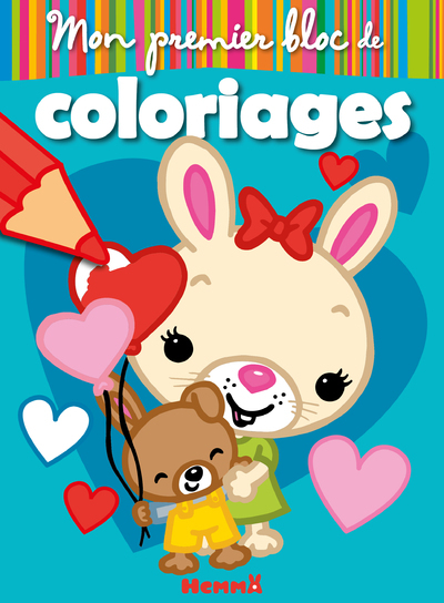 Mon premier bloc de coloriages (Lapins)