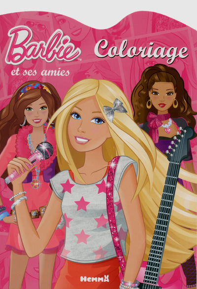 Barbie et ses amies Coloriage