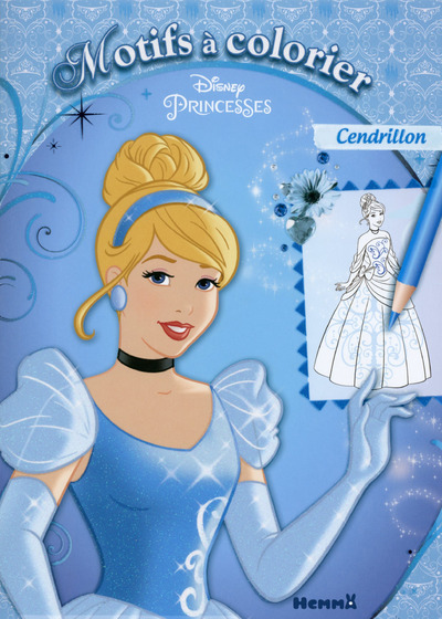 Disney Princesses Motifs à colorier (Cendrillon)