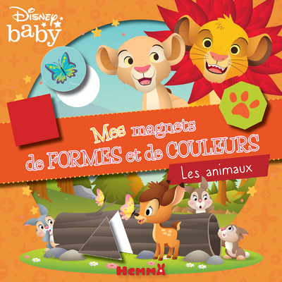 Disney Baby - Mes magnets de formes et de couleurs - Les animaux