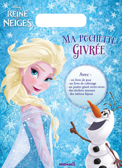 Disney La Reine des Neiges Ma pochette givrée