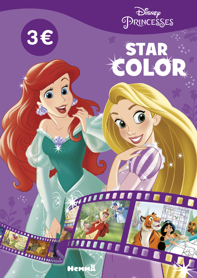 Disney Princesses - Star Color (Raiponce et Ariel)